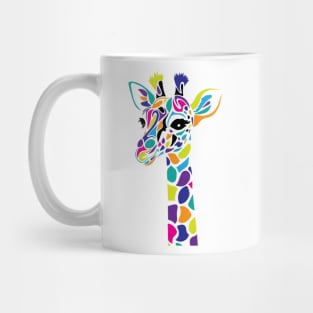 Colorful Giraffe Mug